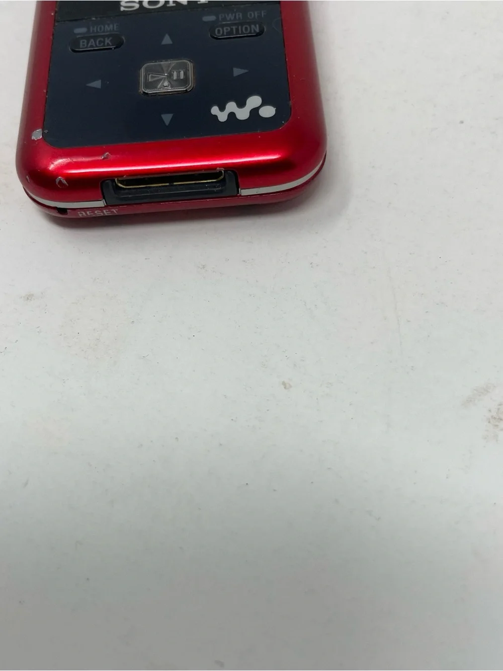 Sony Red Portable Walkman MP3 Player